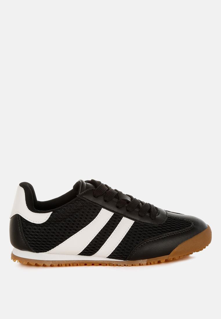 Blaster Casual Striped Lace-Up Sneakers-5