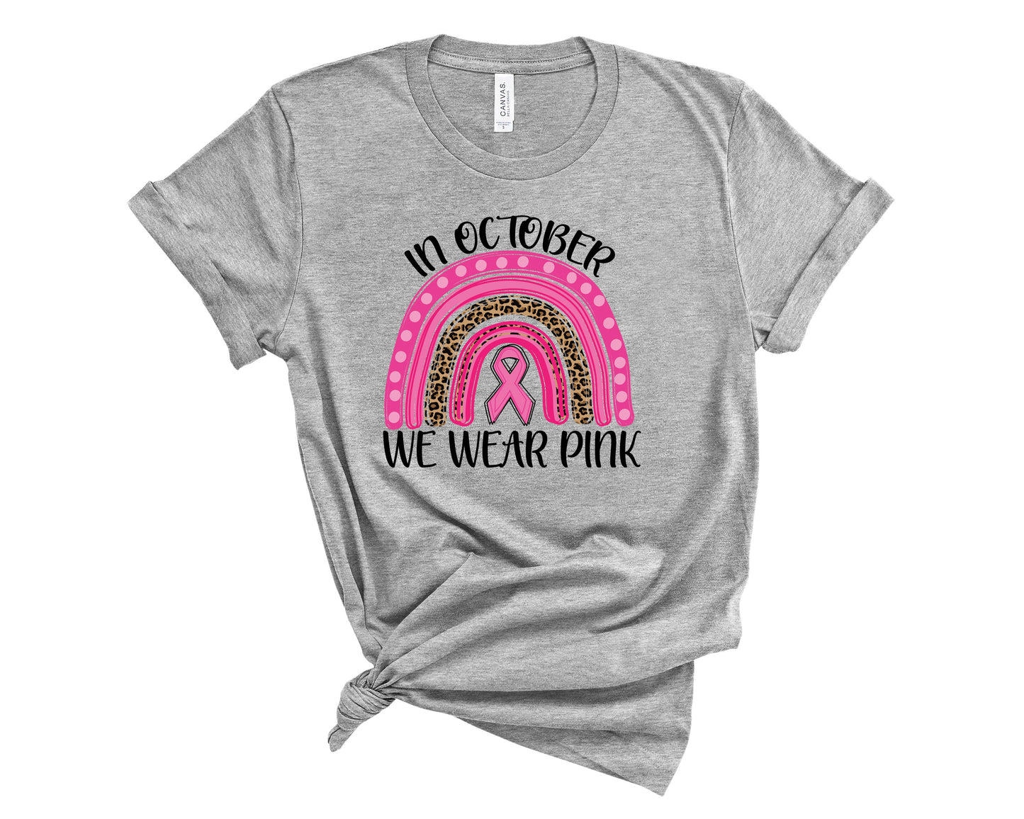 We Wear Pink ( Breast Cancer Awareness ) Tee-0