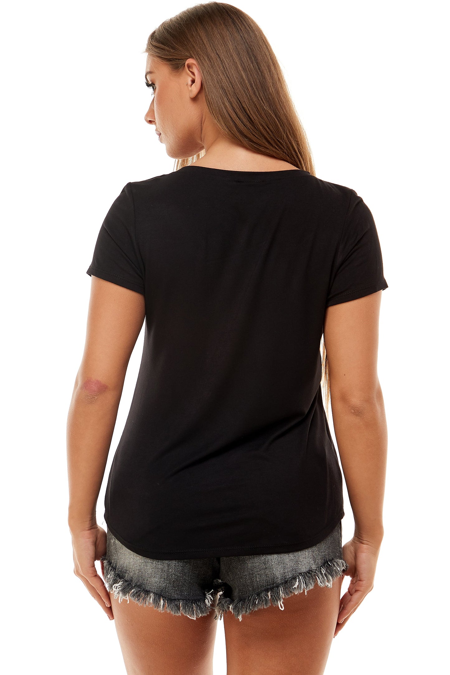 THELMA AND LOUISE SHORT SLEEVE V NECK~ LOUISE-4