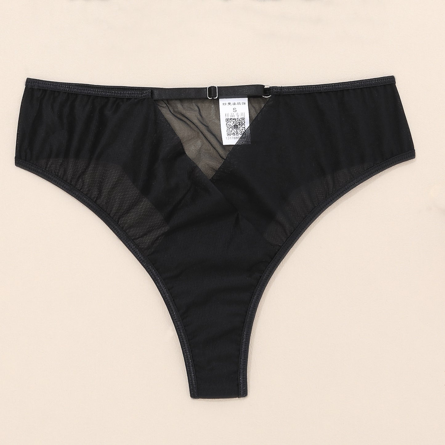 Chic Sexy Lingerie Mesh Bra Set with Cross Hollow Panty - Wholesale Lingerie-9