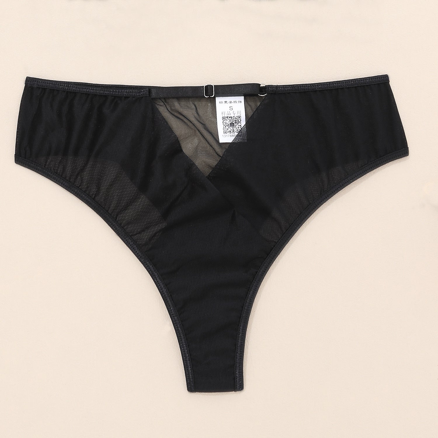 Chic Sexy Lingerie Mesh Bra Set with Cross Hollow Panty - Wholesale Lingerie-9