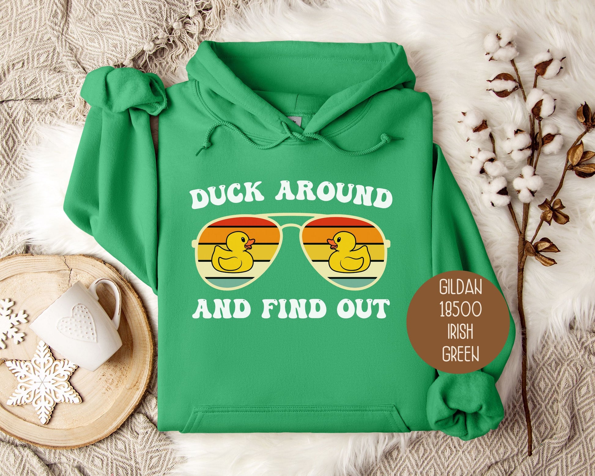 Duck Around and Find Out Hoodie-4