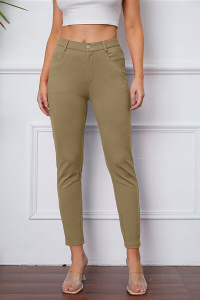 Essential Stretchy Stitch Pants-6
