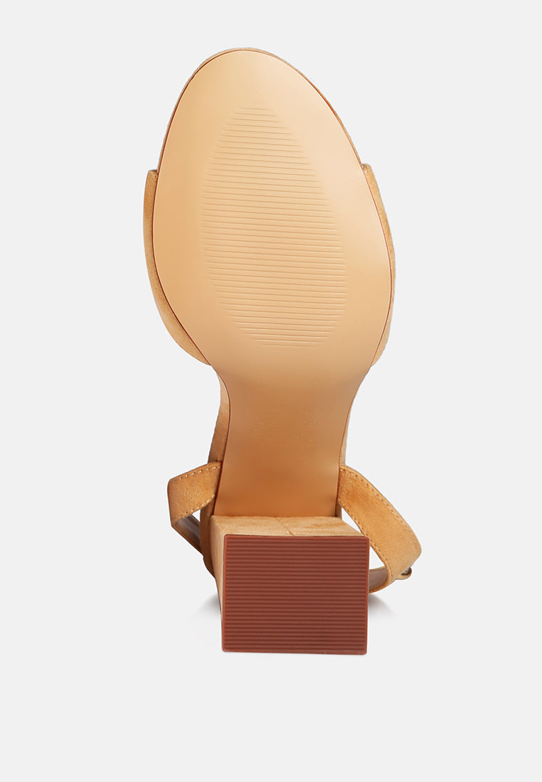 Gone Gurl Metal Chain Lace Up Sandals-4